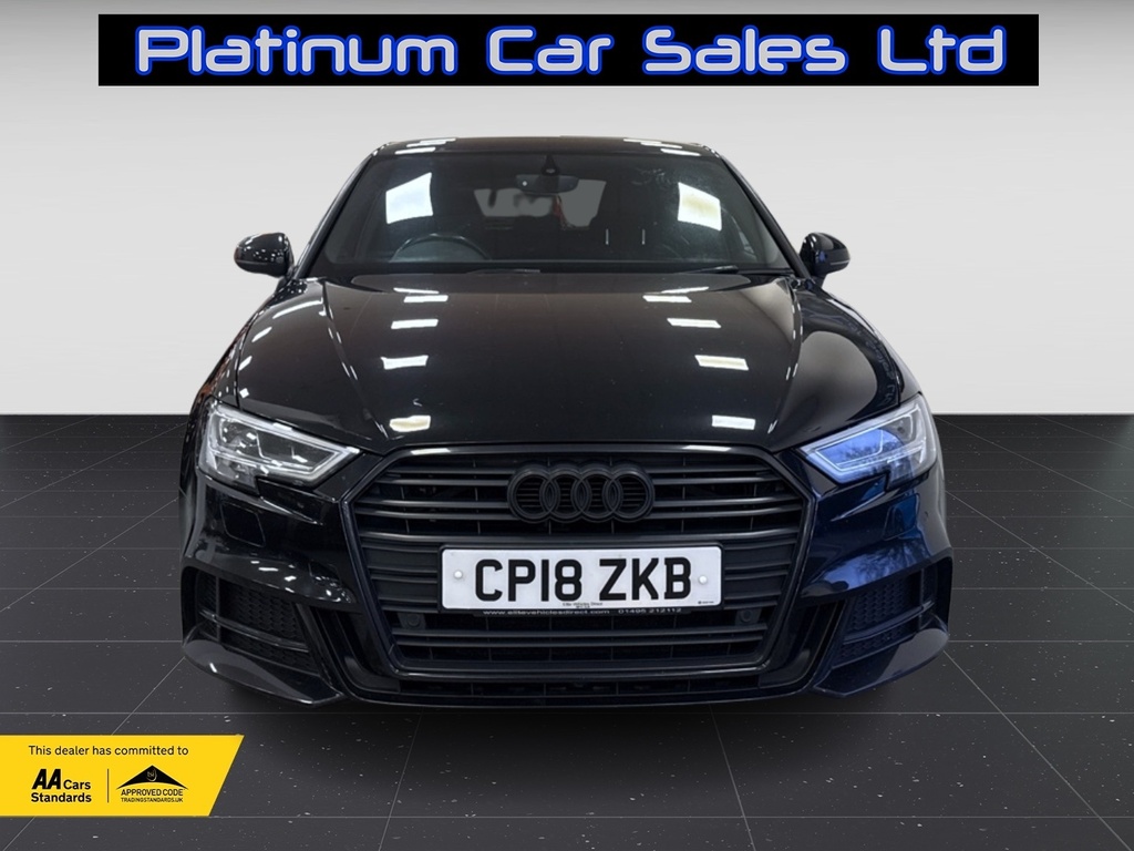 Audi A3 Tdi Black Edition CP18ZKB Black #2