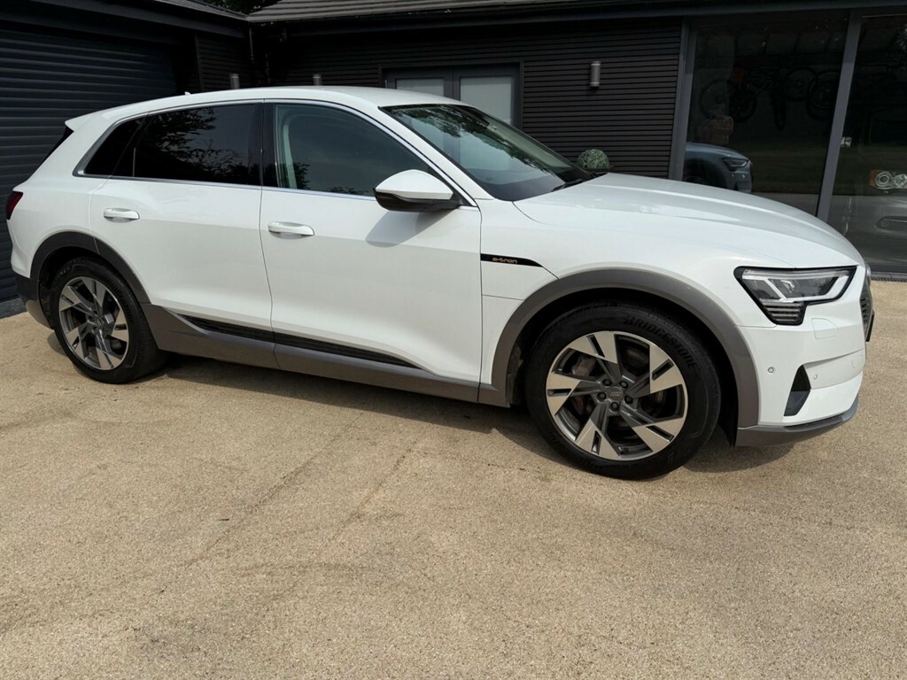 Audi E-tron 55 Quattro 95Kwh KV19FWO White #3