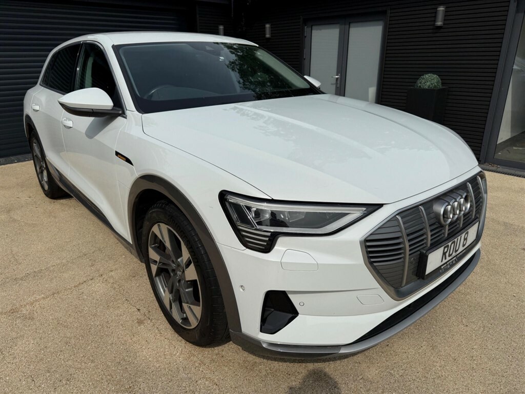 Audi E-tron 55 Quattro 95Kwh KV19FWO White #4