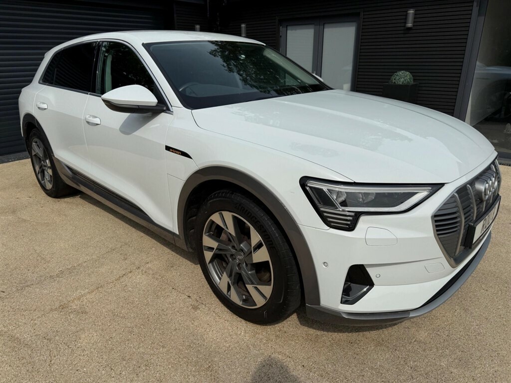Audi E-tron 55 Quattro 95Kwh KV19FWO White #5