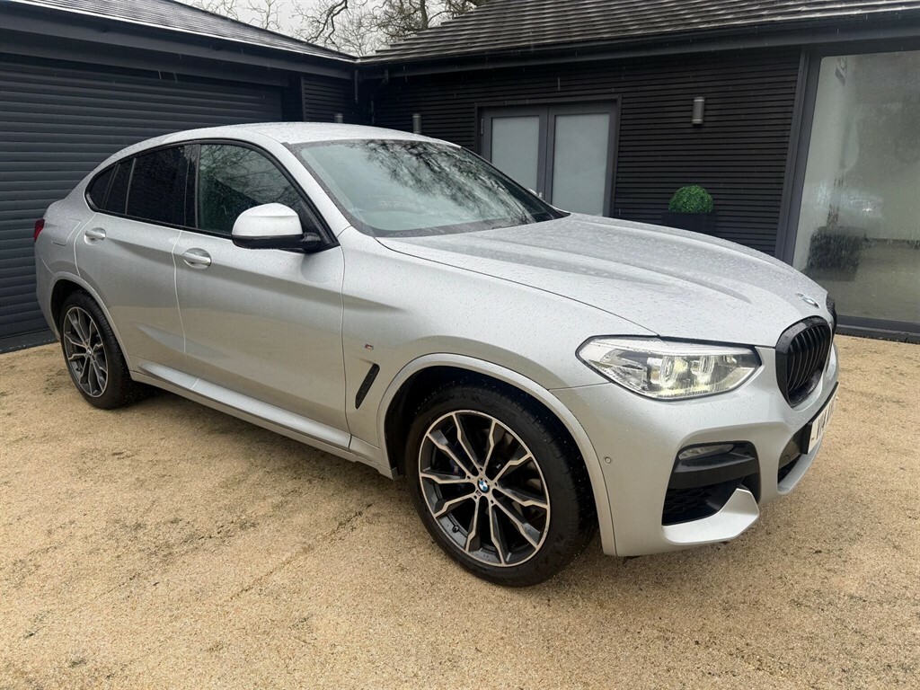 BMW X4 2.0 20D Mht M Sport Xdrive Euro 6 Ss YC70HFJ Silver #5