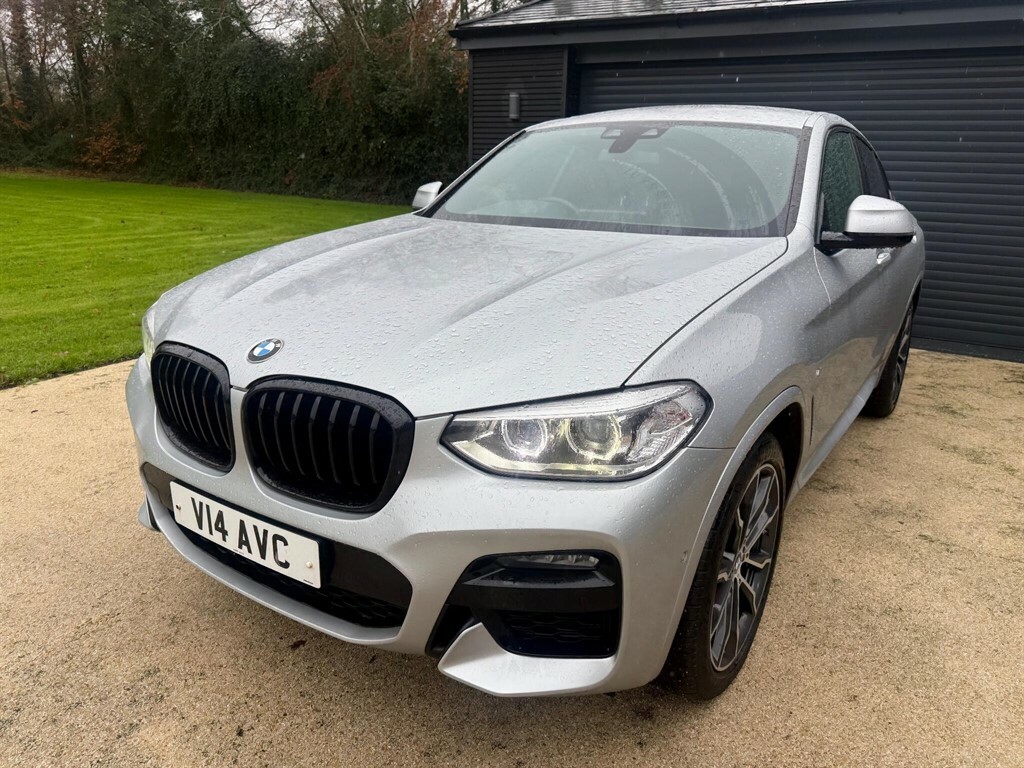 BMW X4 2.0 20D Mht M Sport Xdrive Euro 6 Ss YC70HFJ Silver #2