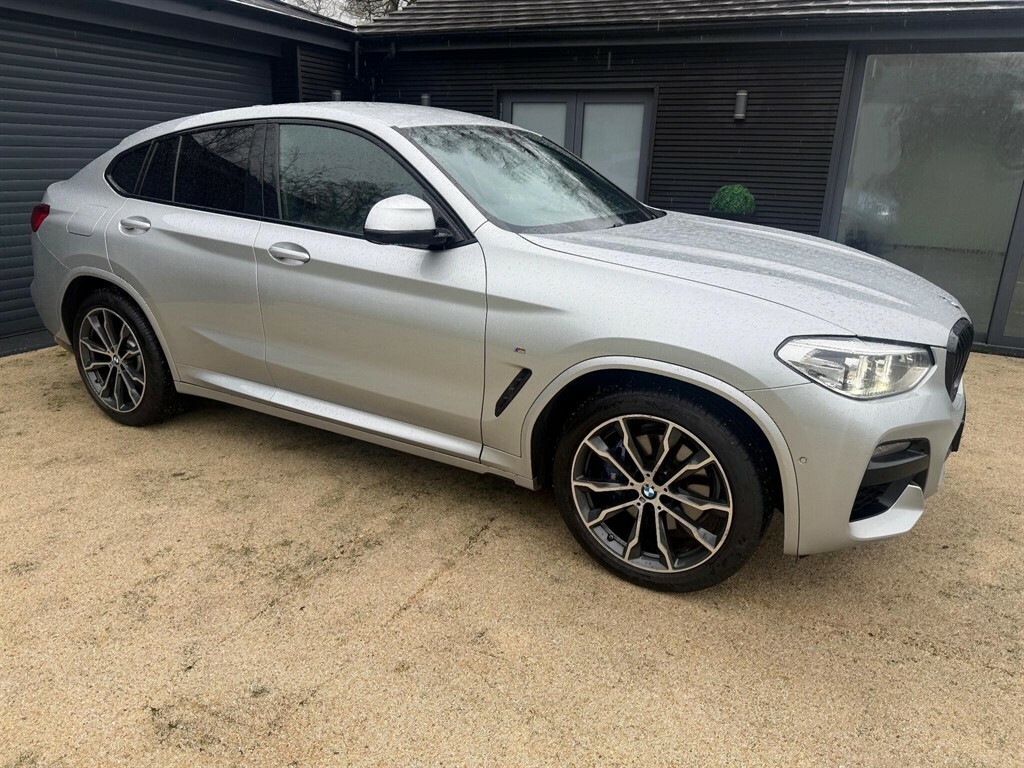 BMW X4 2.0 20D Mht M Sport Xdrive Euro 6 Ss Silver