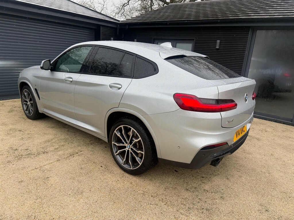 BMW X4 2.0 20D Mht M Sport Xdrive Euro 6 Ss YC70HFJ Silver #3