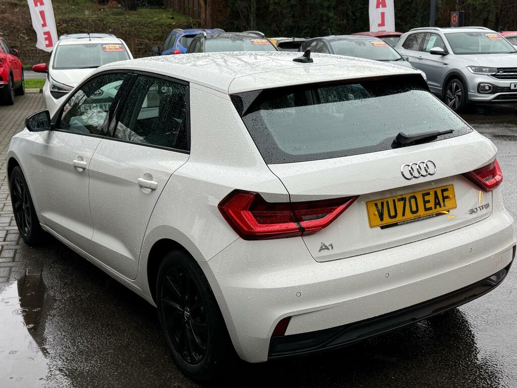 Audi A1 1.0 Tfsi 30 Sport Sportback Euro 6 Ss VU70EAF White #4