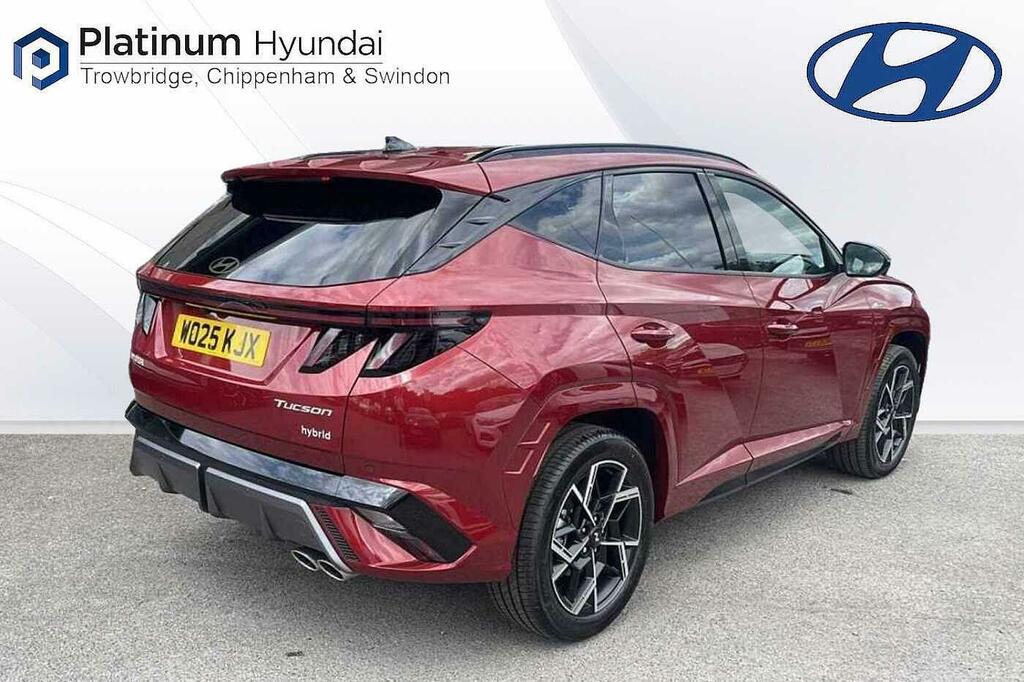 Hyundai Tucson 1.6T Hybrid N Line W025KJX Red #3