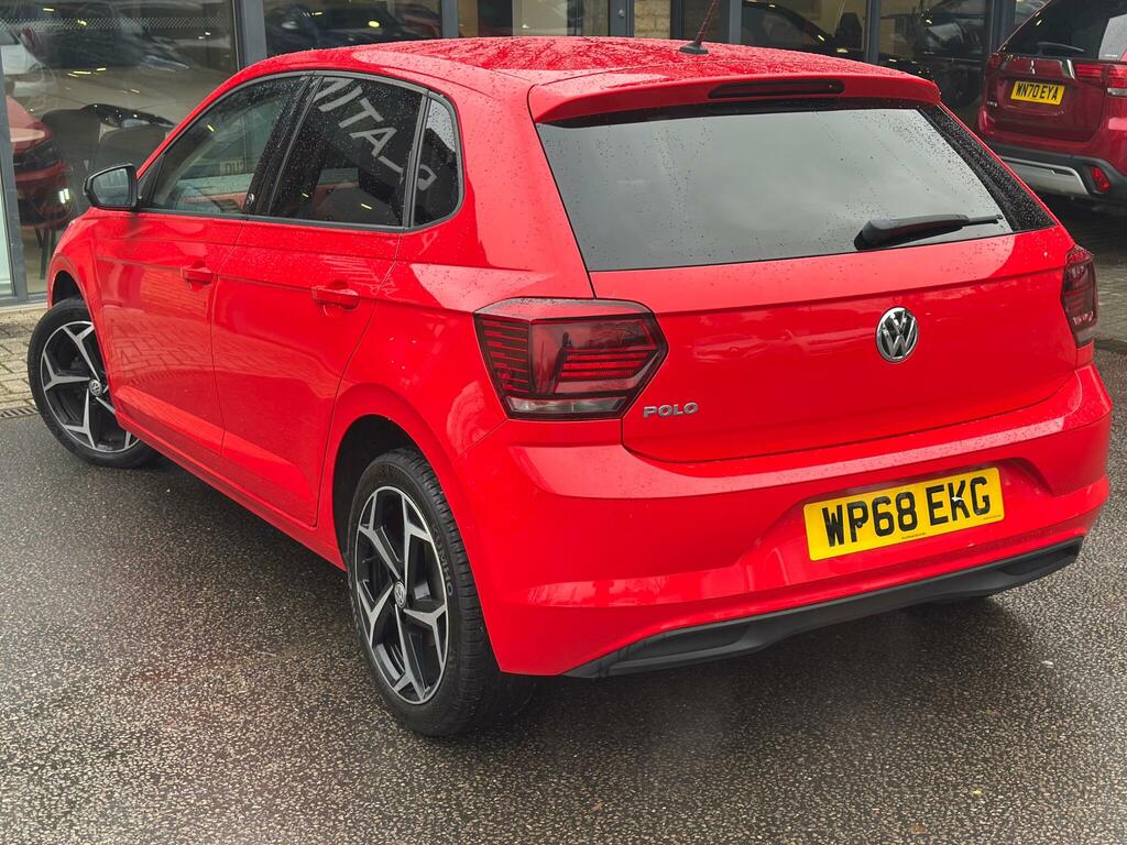 Volkswagen Polo 1.0 Tsi Beats Euro 6 Ss WP68EKG Red #4
