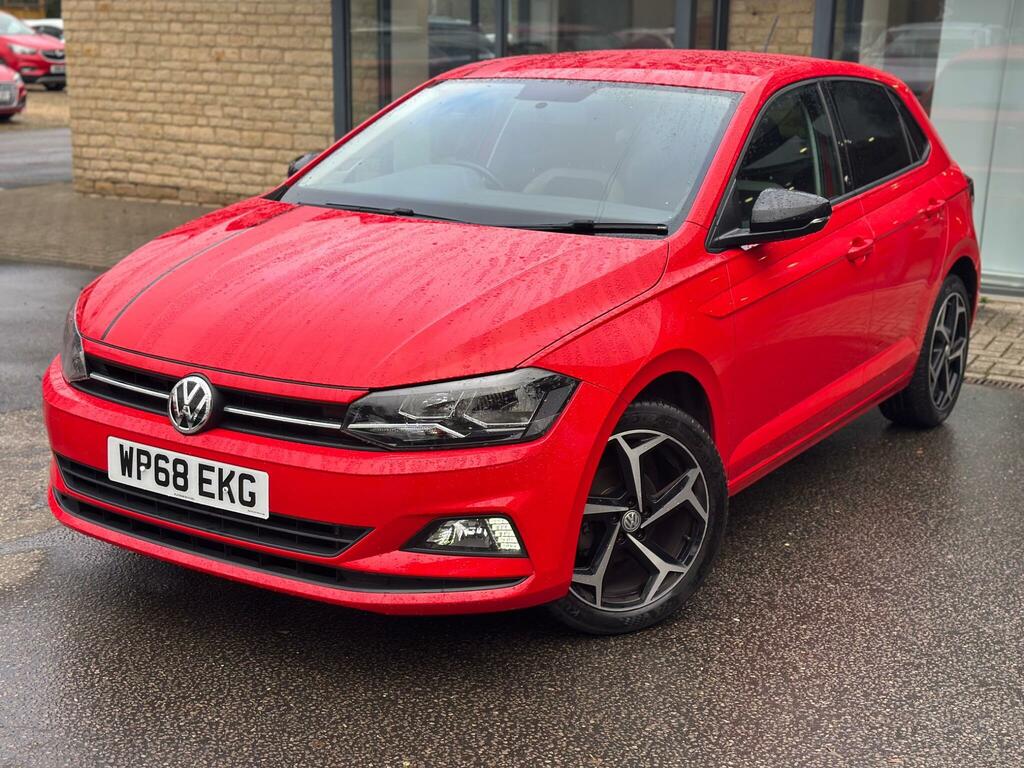 Volkswagen Polo 1.0 Tsi Beats Euro 6 Ss WP68EKG Red #3