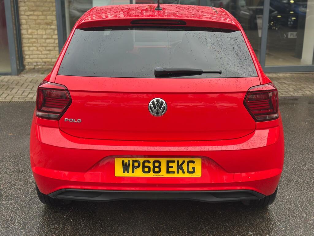 Volkswagen Polo 1.0 Tsi Beats Euro 6 Ss WP68EKG Red #6