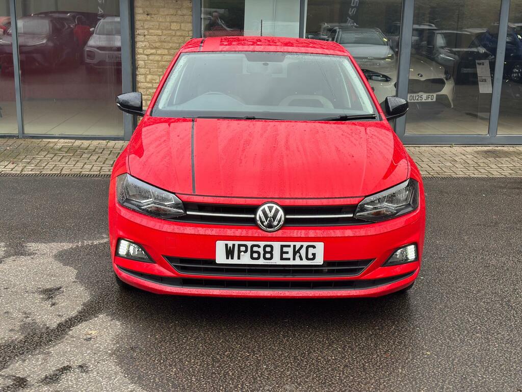 Volkswagen Polo 1.0 Tsi Beats Euro 6 Ss WP68EKG Red #2