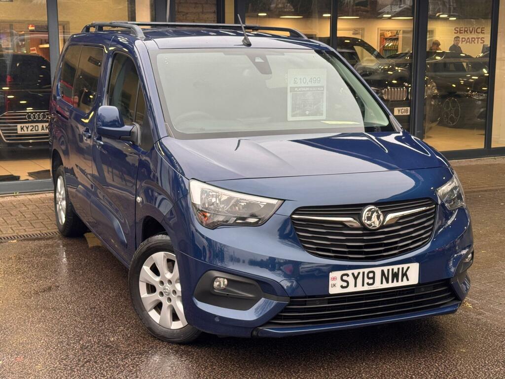 Vauxhall Combo Life 1.5 Turbo D Blueinjection Energy XL Mpv Euro 6 S Blue