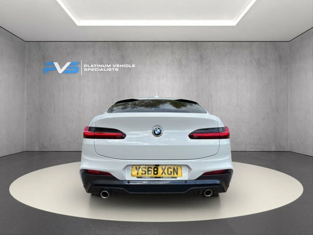 BMW X4 2019 2.0 20D M Sport Suv Xdrive Eu YS68XGN White #5