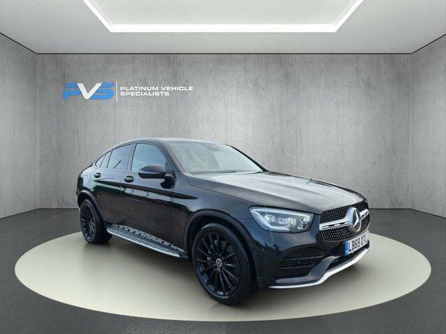 Mercedes-Benz GLC Class 2019 2.0 Glc220d Amg Line Premium Coupe Dies LB69OTL Black #4