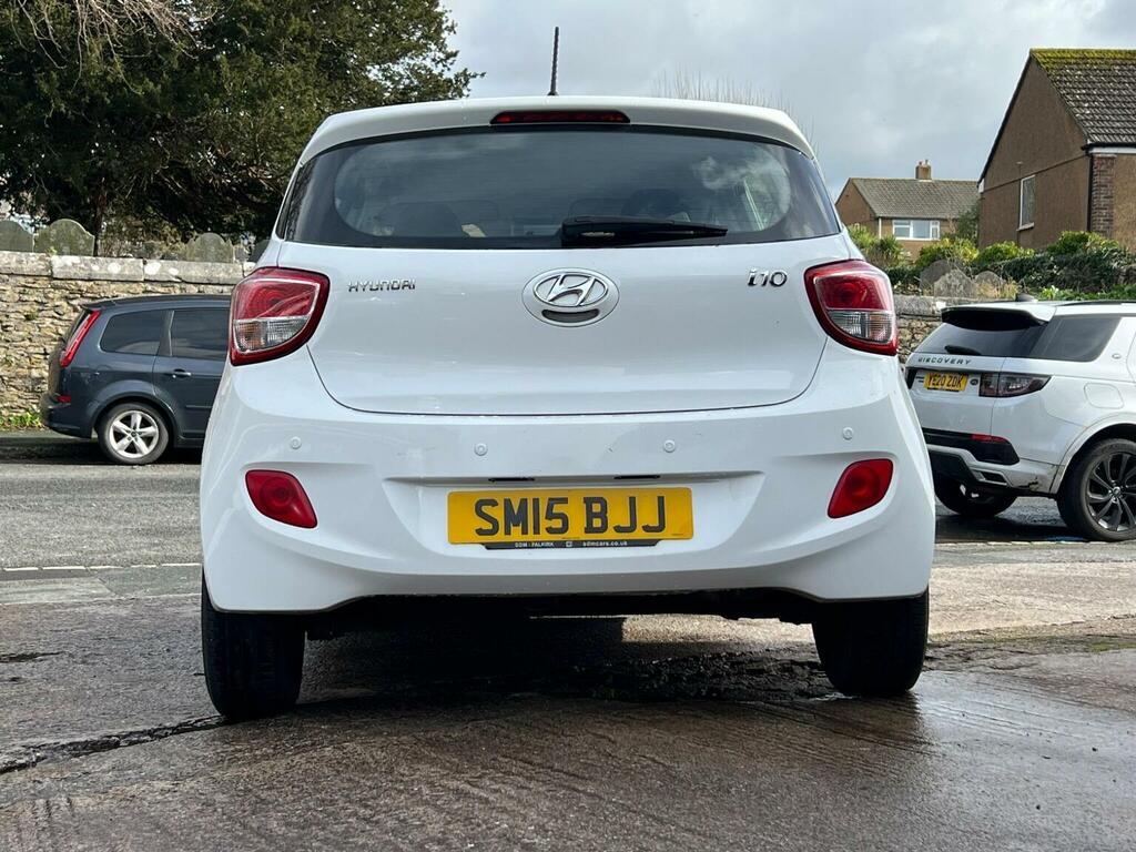 Hyundai I10 Hatchback 1.0 Se Euro 5 201515 SM15BJJ White #5
