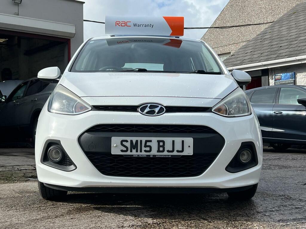 Hyundai I10 Hatchback 1.0 Se Euro 5 201515 SM15BJJ White #4