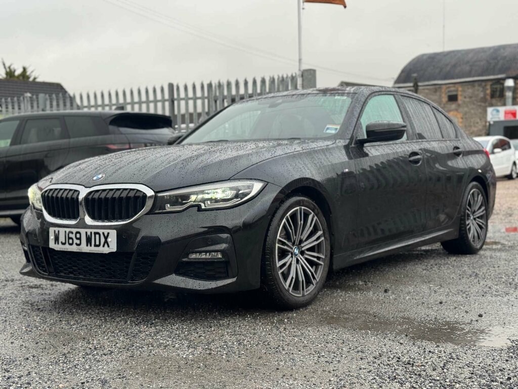 BMW 3 Series 2.0 320I M Sport WJ69WDX Black #3