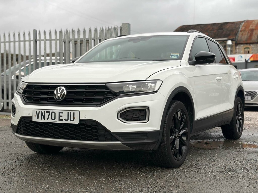 Volkswagen T-Roc 1.5 T-roc Black Edition Tsi Evo VN70EJU White #3