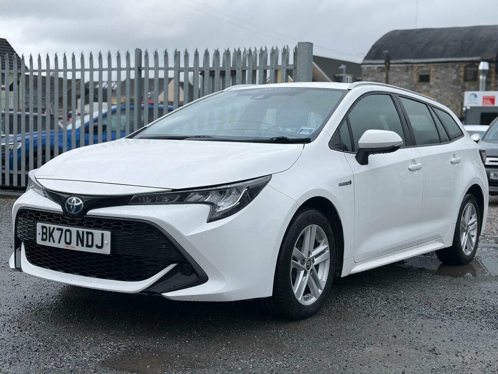 Toyota Corolla 1.8 Corolla Icon Hev Cvt BK70NDJ White #3