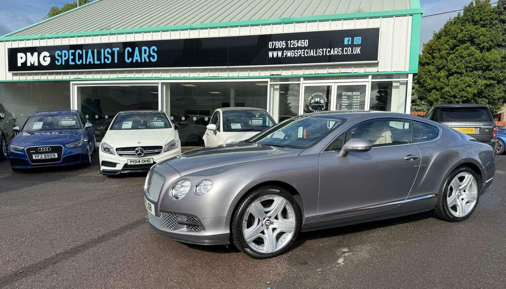 Bentley Continental Gt 6.0 Flexfuel Gt 6Spd 4Wd Euro 5 Silver