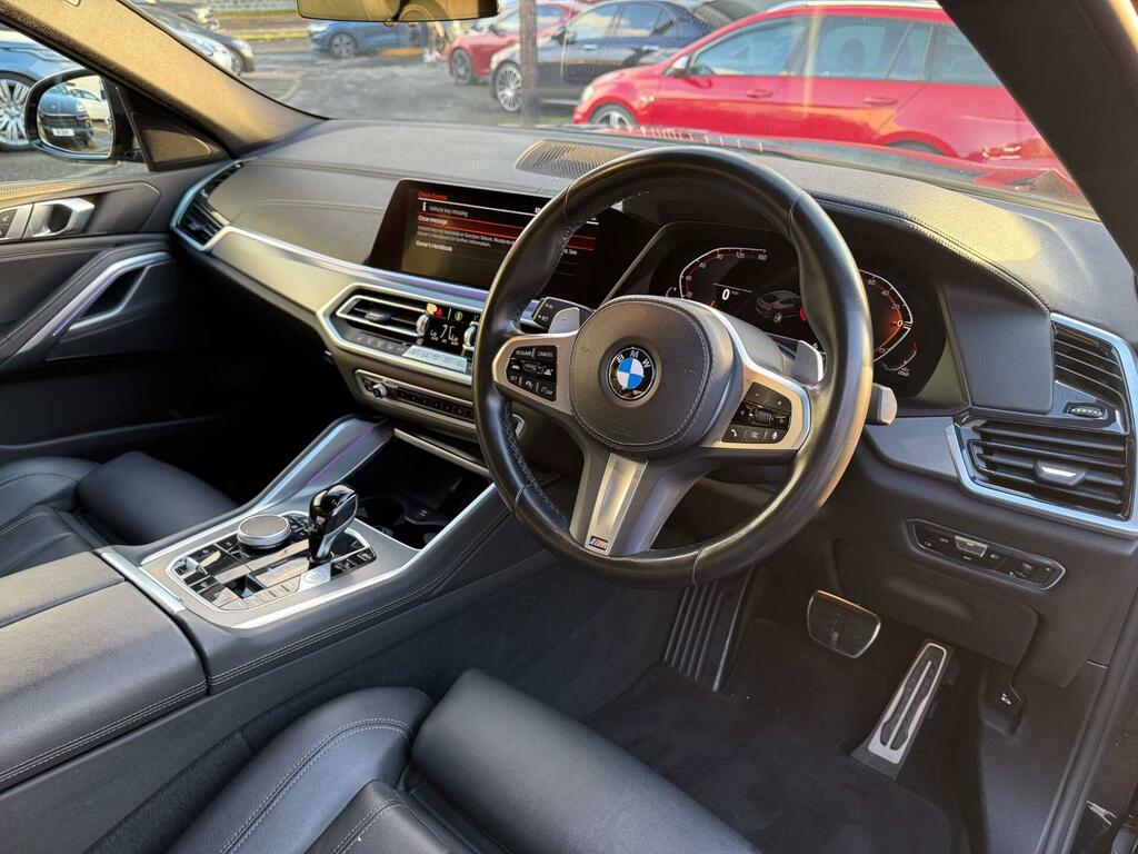 BMW X6 3.0 30D Mht M Sport Xdrive Euro 6 Ss WN22PYH Black #5