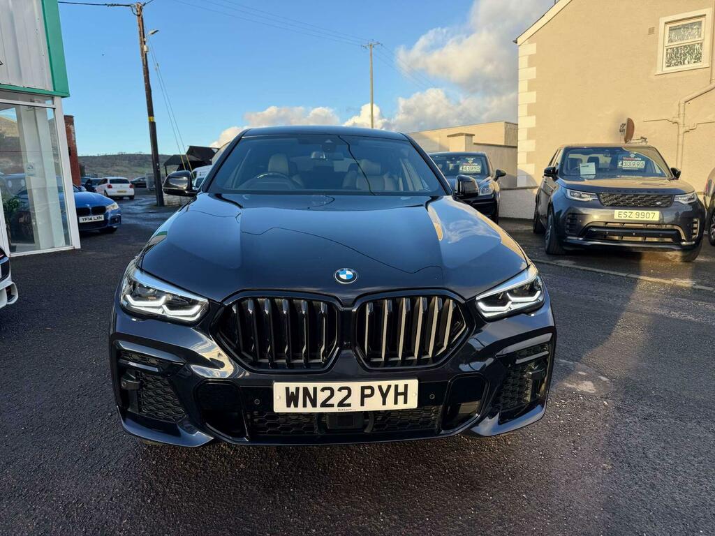 BMW X6 3.0 30D Mht M Sport Xdrive Euro 6 Ss WN22PYH Black #2