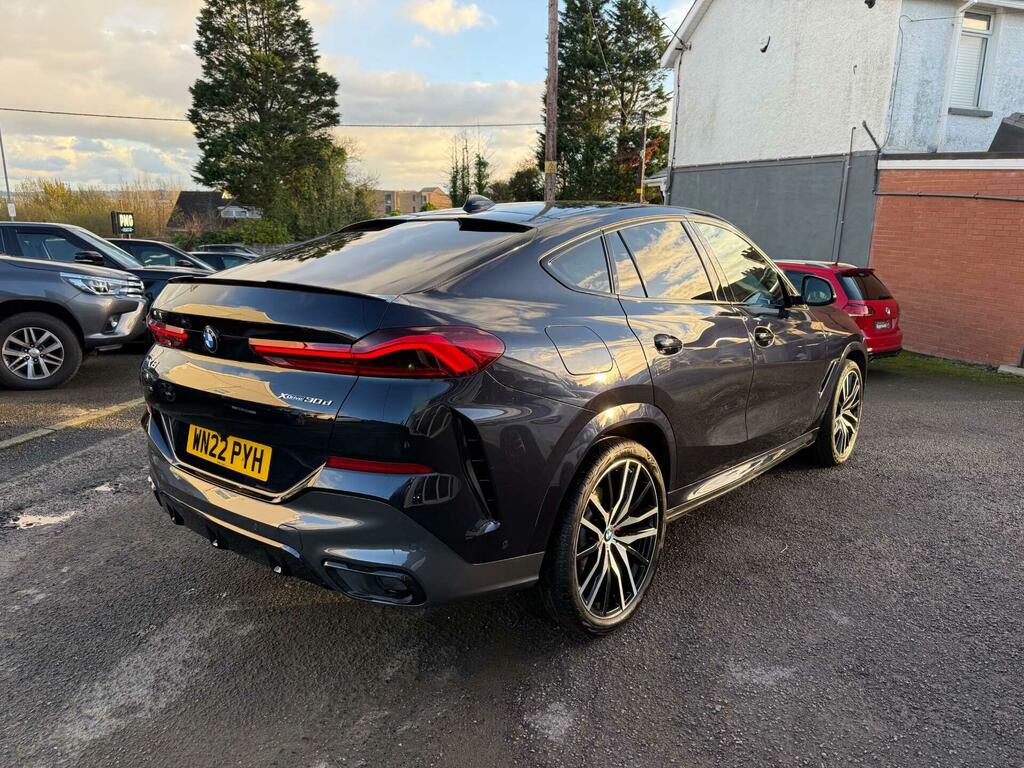 BMW X6 3.0 30D Mht M Sport Xdrive Euro 6 Ss WN22PYH Black #4