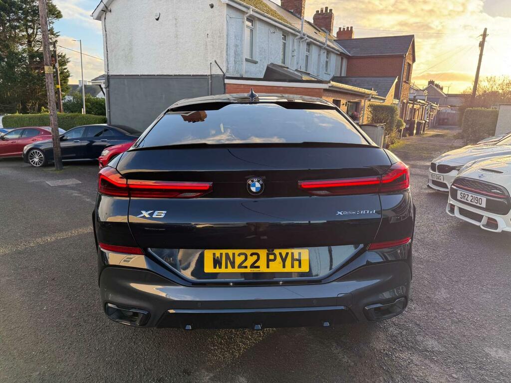 BMW X6 3.0 30D Mht M Sport Xdrive Euro 6 Ss WN22PYH Black #3