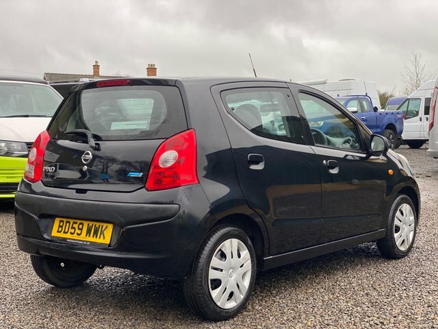 Nissan Pixo 1.0 N-tec Euro 5 Black #4