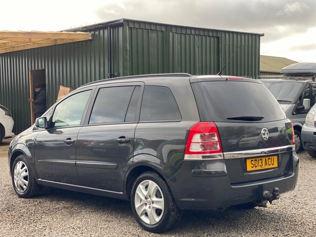 Vauxhall Zafira 1.8 16V Exclusiv Mpv Euro 5 140 Grey #3