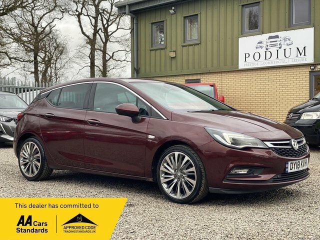 Vauxhall Astra 1.6 Cdti Biturbo Elite Nav Euro 6 S S Red