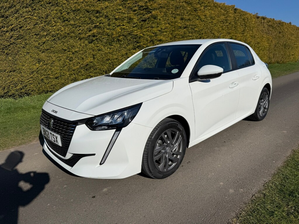 Peugeot 208 1.2 Puretech 100 Active Premium BN21TSX White #3