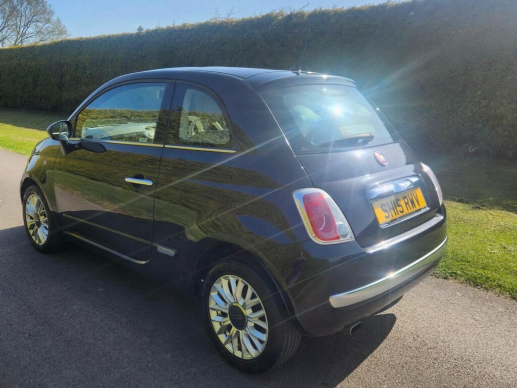 Fiat 500 1.2 Lounge Start Stop SH15RWV Black #5