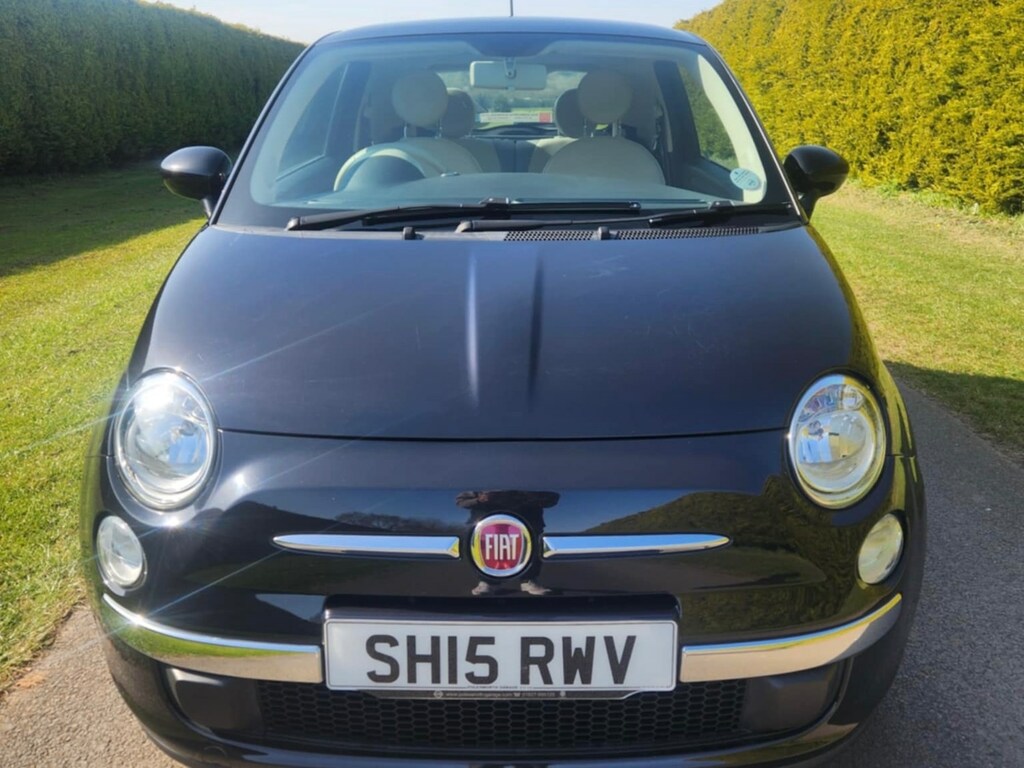 Fiat 500 1.2 Lounge Start Stop SH15RWV Black #2