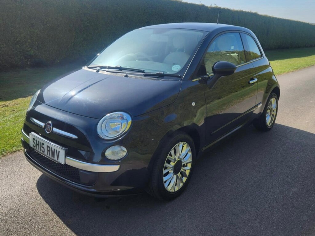 Fiat 500 1.2 Lounge Start Stop SH15RWV Black #3