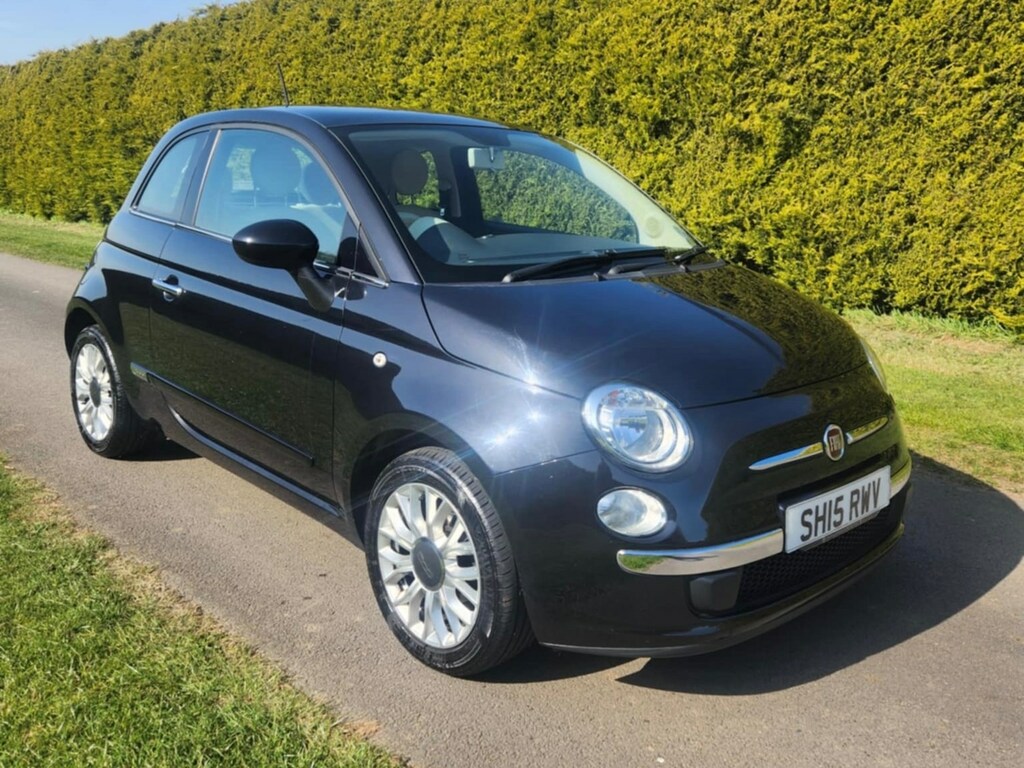 Fiat 500 1.2 Lounge Start Stop Black