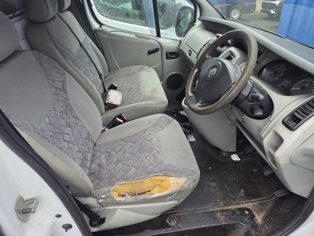 Vauxhall Vivaro Panel Van 2700 Cdti Swb Pv,5 Seats 200656 White #8