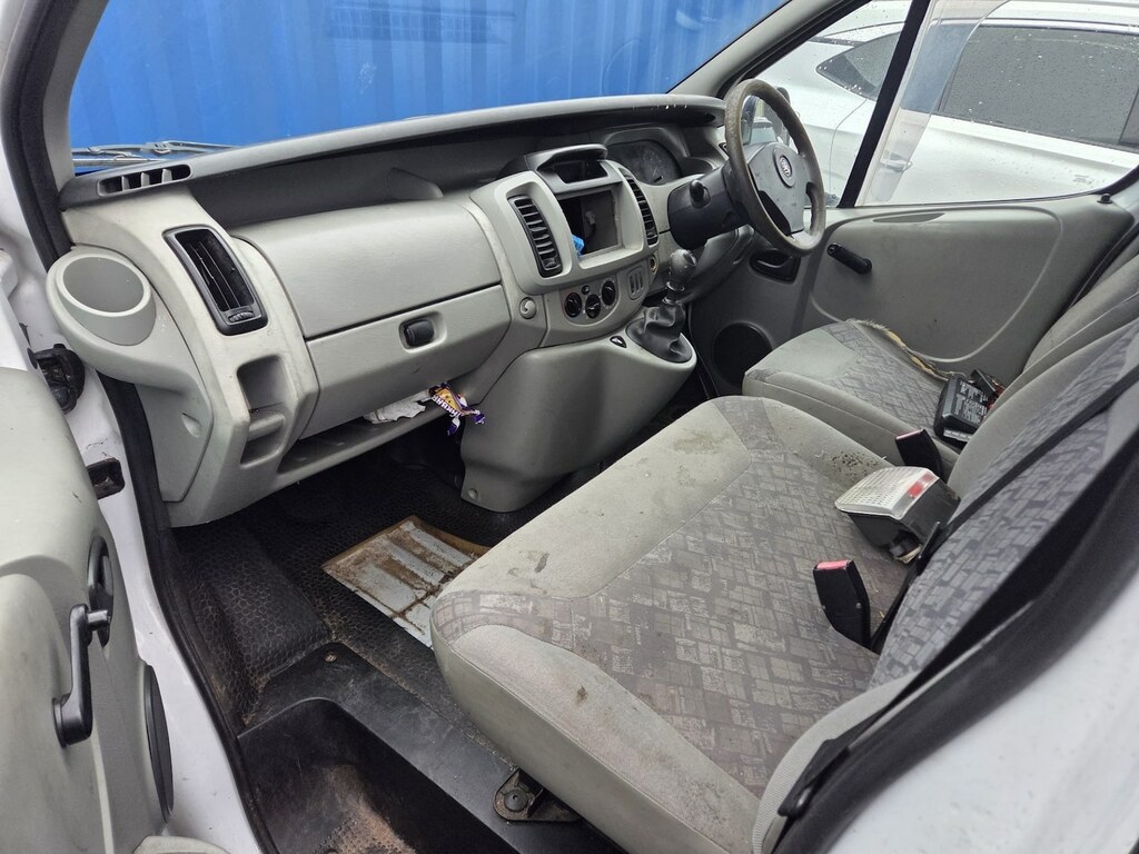Vauxhall Vivaro Panel Van 2700 Cdti Swb Pv,5 Seats 200656 White #10