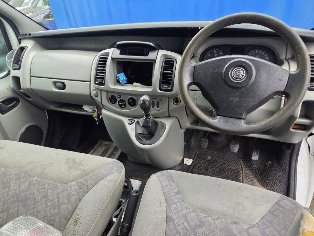 Vauxhall Vivaro Panel Van 2700 Cdti Swb Pv,5 Seats 200656 White #9