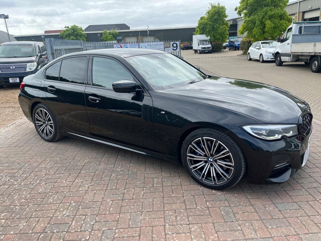 BMW 3 Series 2.0 330I M Sport Euro 6 Ss HN71JGF Black #2