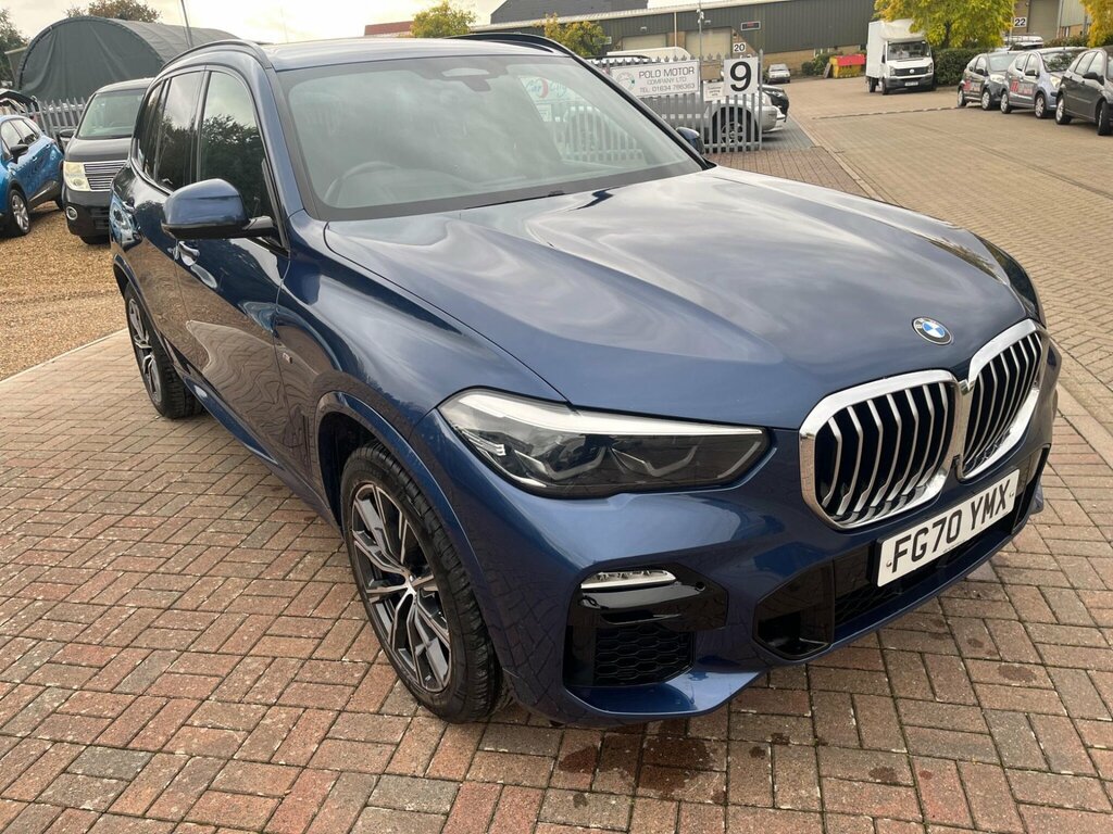 BMW X5 3.0 45E 24Kwh M Sport Xdrive Euro 6 Ss FG70YMX Blue #2