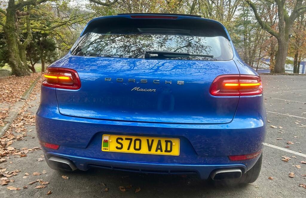 Porsche Macan Suv Turbo 4X4panroof-camera-7servicesstunning Blue #3