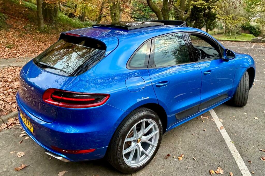 Porsche Macan Suv Turbo 4X4panroof-camera-7servicesstunning Blue #5