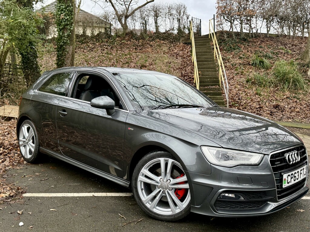 Audi A3 Hatchback 1.8T Quattros Line 180Bi Xenons-1owner Grey