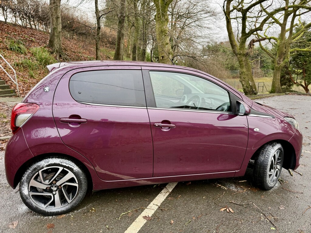 Peugeot 108 Hatchback 1.2Allurecam-dab-bt-purple-fsh-2kys-ul MW18XHT Purple #6
