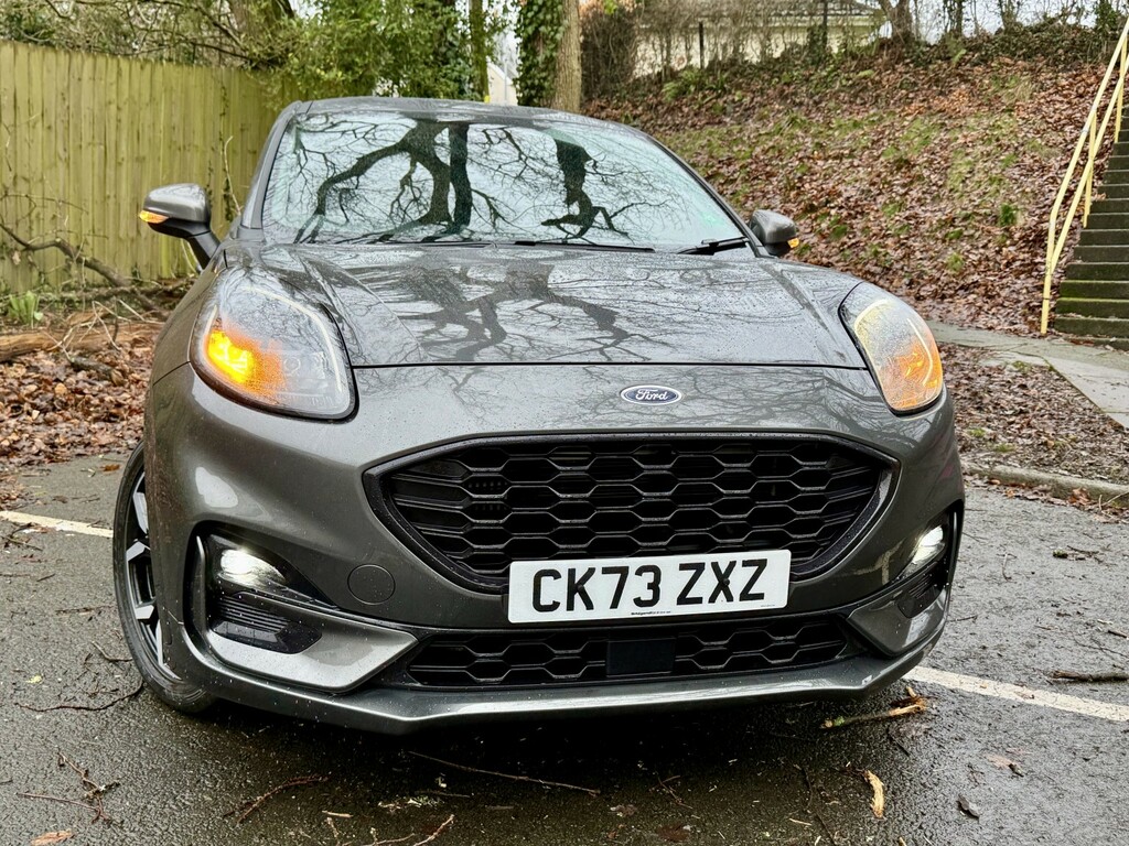 Ford Puma Suv 1.0 T 125St Line-x Mhev1owner-fsh-2kys-bo-d CK73ZXZ Grey #3