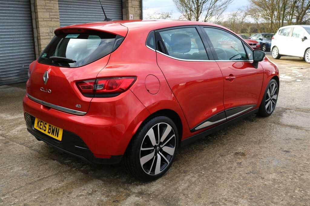 Renault Clio 1.5 Dci Dynamique S Medianav Euro 5 Ss KE15BWN Red #6