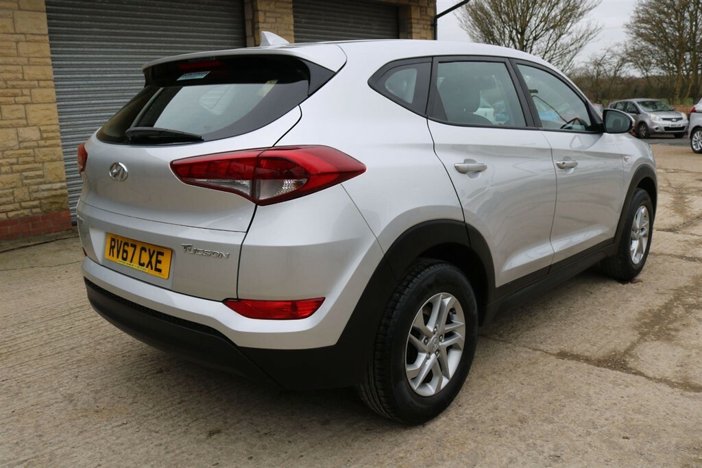 Hyundai Tucson 1.6 Gdi Blue Drive S Euro 6 Ss RV67CXE Silver #6