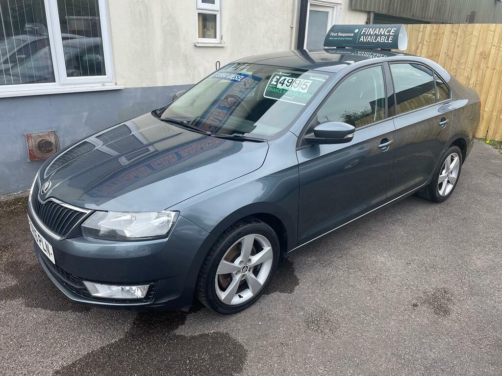 Skoda Rapid Hatchback 1.6 Tdi Se L 2016 OV16PLN Grey #3
