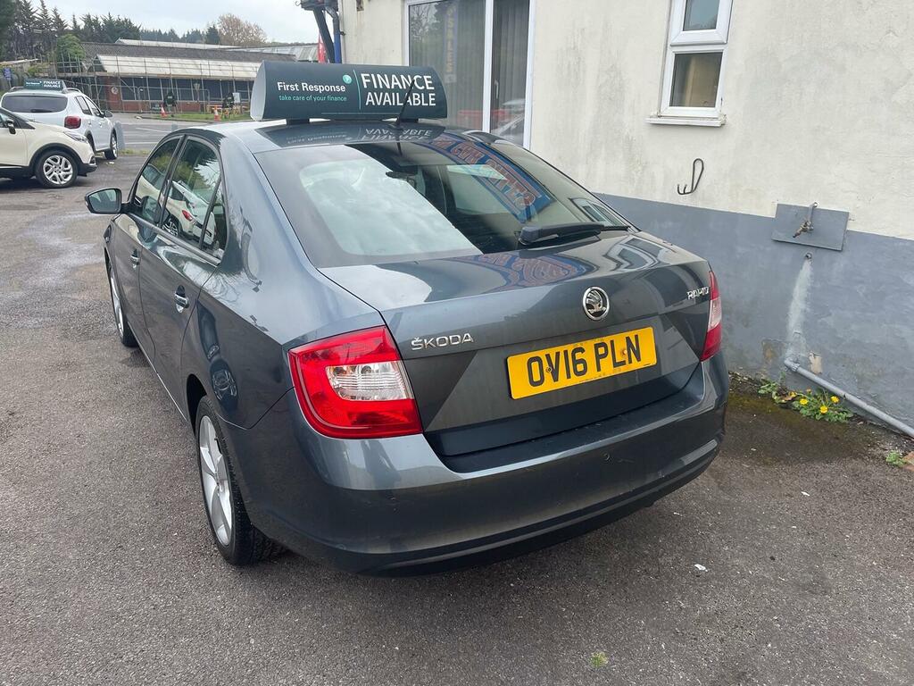 Skoda Rapid Hatchback 1.6 Tdi Se L 2016 OV16PLN Grey #4