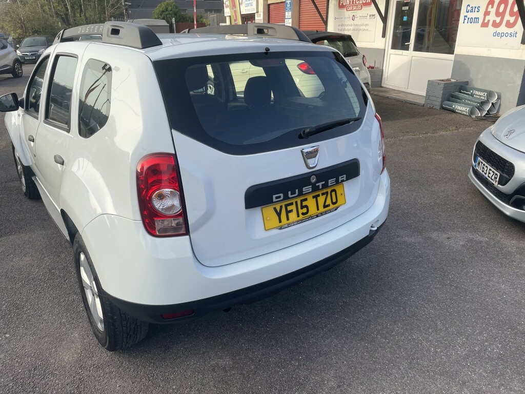Dacia Duster Suv 1.5 Ambiance Dci 110 4X4 2015 YF15TZO White #5